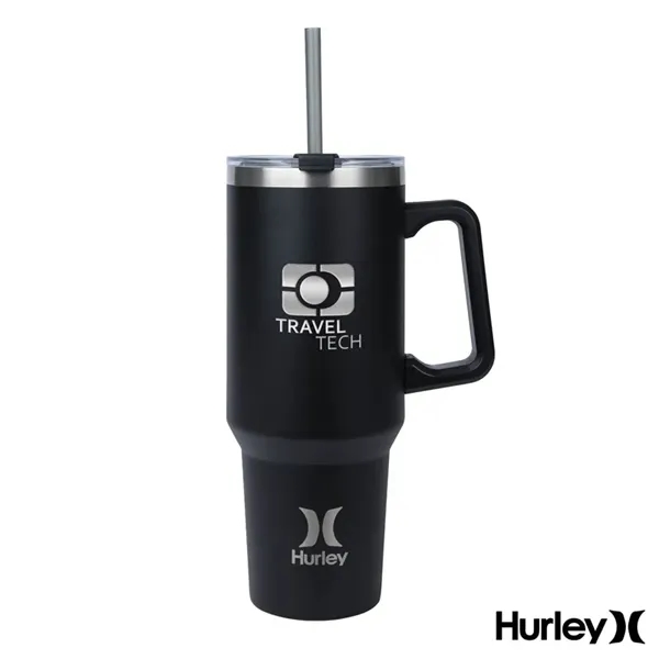 Hurley® Oasis 40 oz. Vacuum Insulated Travel Mug - Hurley® Oasis 40 oz. Vacuum Insulated Travel Mug - Image 1 of 21