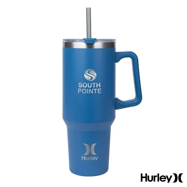 Hurley® Oasis 40 oz. Vacuum Insulated Travel Mug - Hurley® Oasis 40 oz. Vacuum Insulated Travel Mug - Image 8 of 21