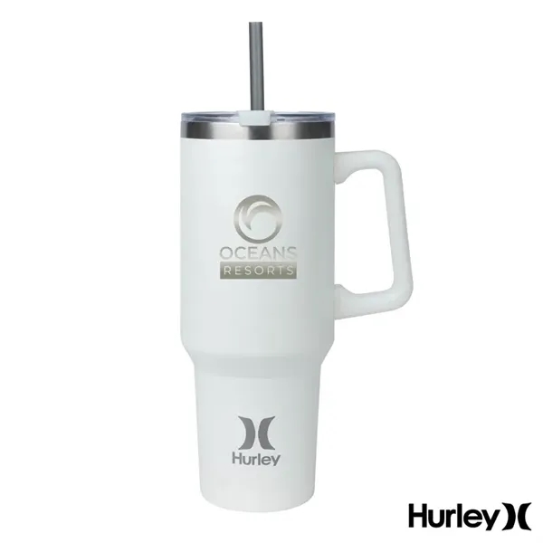 Hurley® Oasis 40 oz. Vacuum Insulated Travel Mug - Hurley® Oasis 40 oz. Vacuum Insulated Travel Mug - Image 15 of 21