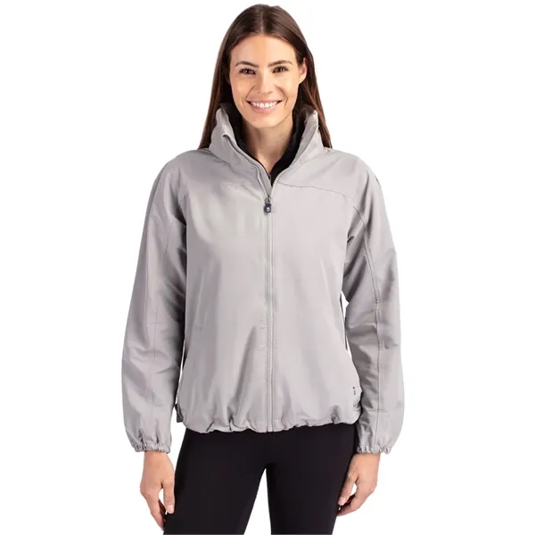 Cutter & Buck Charter Eco Recycled Womens Full-Zip Jacket - Cutter & Buck Charter Eco Recycled Womens Full-Zip Jacket - Image 12 of 19