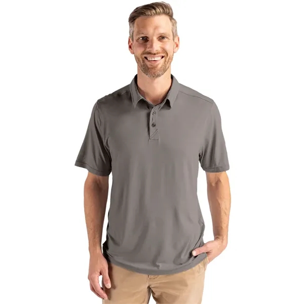 Cutter & Buck Coastline Epic Comfort Eco Recycled Mens Polo - Cutter & Buck Coastline Epic Comfort Eco Recycled Mens Polo - Image 21 of 35