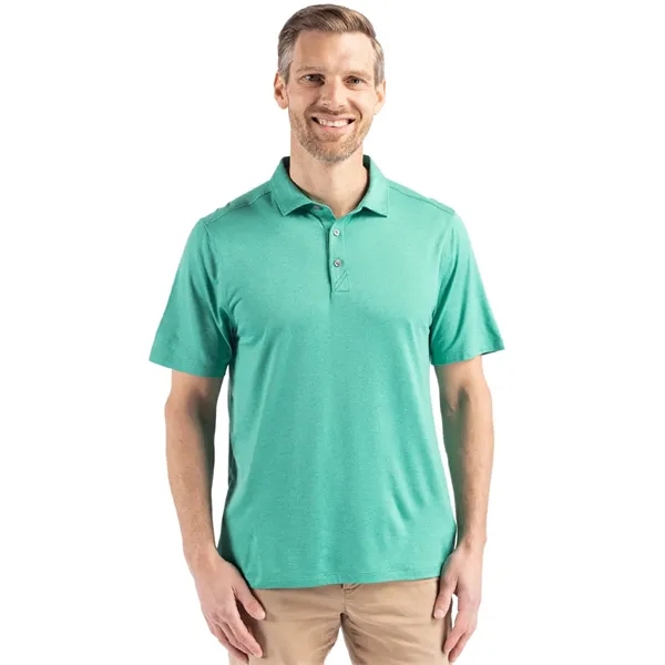 Cutter & Buck Coastline Epic Comfort Eco Recycled Mens Polo - Cutter & Buck Coastline Epic Comfort Eco Recycled Mens Polo - Image 24 of 35