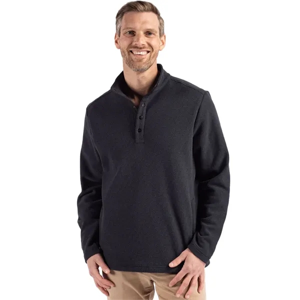 Cutter & Buck Hunts Point Eco Textured Fleece Recycled Me... - Cutter & Buck Hunts Point Eco Textured Fleece Recycled Me... - Image 1 of 7