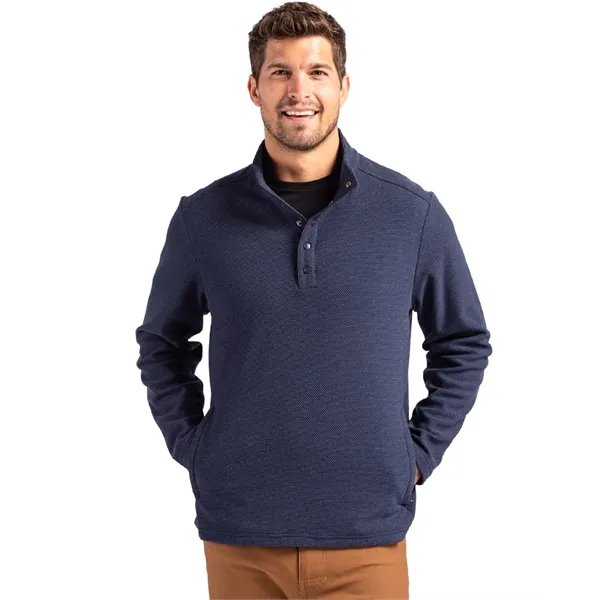 Cutter & Buck Hunts Point Eco Textured Fleece Recycled Me... - Cutter & Buck Hunts Point Eco Textured Fleece Recycled Me... - Image 5 of 7