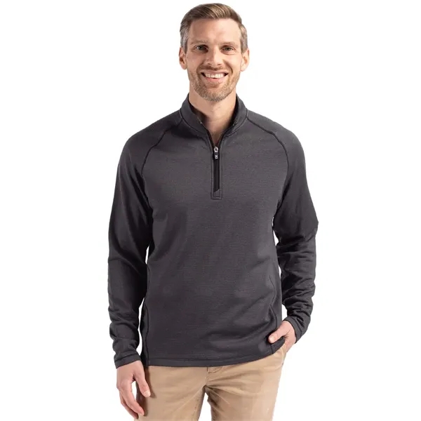 Cutter & Buck Peshastin Fleece Recycled Mens Half Zip Pul... - Cutter & Buck Peshastin Fleece Recycled Mens Half Zip Pul... - Image 10 of 17