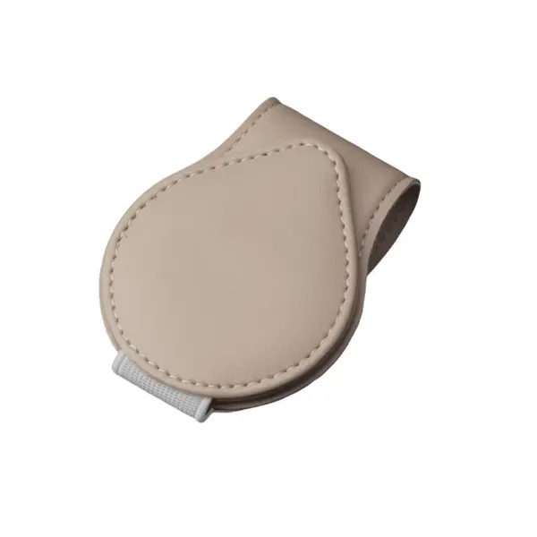 PU Leather Sunglasses Holders for Car Visor - PU Leather Sunglasses Holders for Car Visor - Image 6 of 15