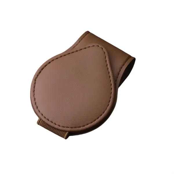 PU Leather Sunglasses Holders for Car Visor - PU Leather Sunglasses Holders for Car Visor - Image 9 of 15