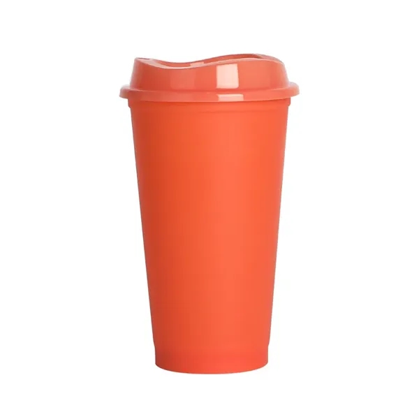 16OZ Color Changing PP Plastic Tumbler Cup - 16OZ Color Changing PP Plastic Tumbler Cup - Image 1 of 6