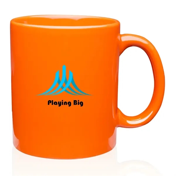 11 oz. Traditional Ceramic Custom Mugs - 11 oz. Traditional Ceramic Custom Mugs - Image 4 of 8