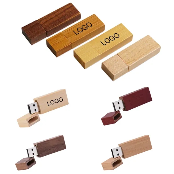 16G Wooden USB Flash Drive - 16G Wooden USB Flash Drive - Image 0 of 1