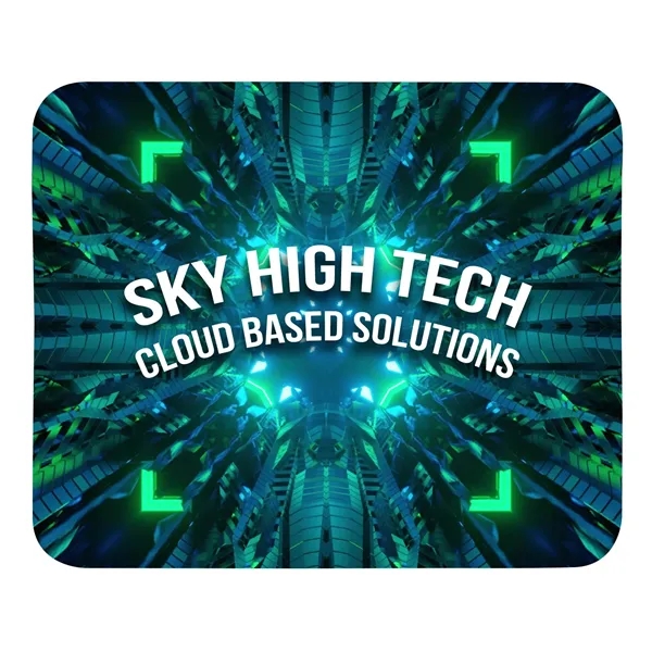 Sublimated Rubber Back Mouse Pad - Sublimated Rubber Back Mouse Pad - Image 6 of 6