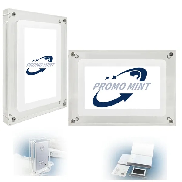 Transparent 5 Inch Acrylic Digital Photo Frame - Transparent 5 Inch Acrylic Digital Photo Frame - Image 0 of 4
