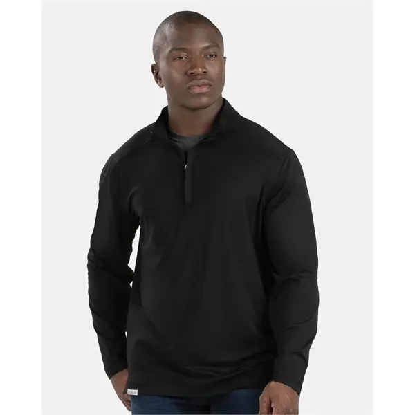 Holloway Eco Revive™ Ventura Soft Knit Quarter-Zip - Holloway Eco Revive™ Ventura Soft Knit Quarter-Zip - Image 0 of 15