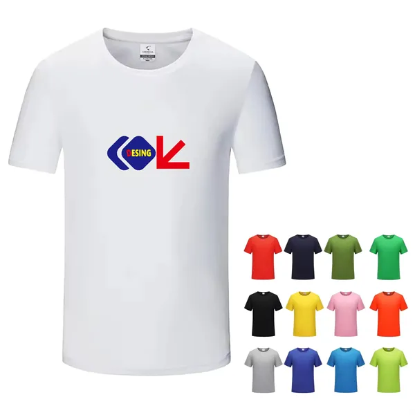 Custom Logo Printed T-Shirt - Custom Logo Printed T-Shirt - Image 0 of 13