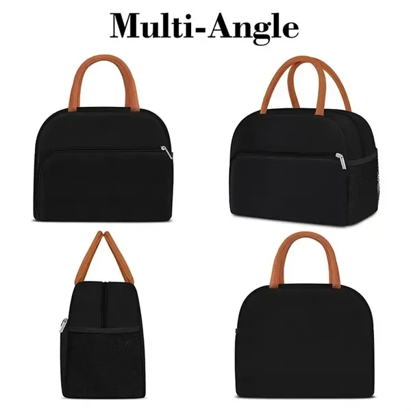 Reusable Insulated Cooler Lunch Bag For Work Office Travel - Reusable Insulated Cooler Lunch Bag For Work Office Travel - Image 11 of 12