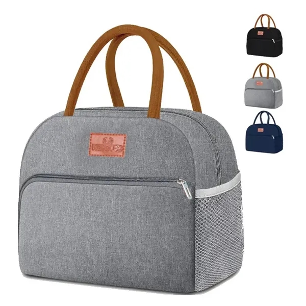 Reusable Insulated Cooler Lunch Bag For Work Office Travel - Reusable Insulated Cooler Lunch Bag For Work Office Travel - Image 0 of 12