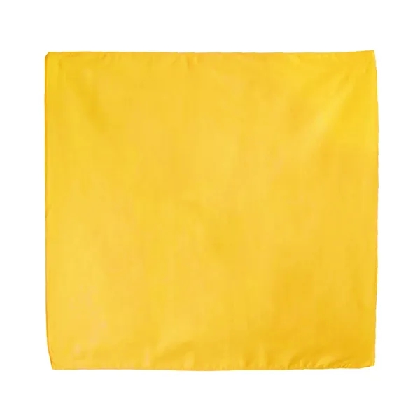 Solid Colored Bandana w/ Screen Print - Solid Colored Bandana w/ Screen Print - Image 4 of 18