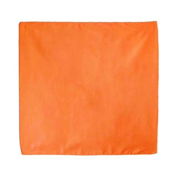 Solid Colored Bandana w/ Screen Print - Solid Colored Bandana w/ Screen Print - Image 12 of 18