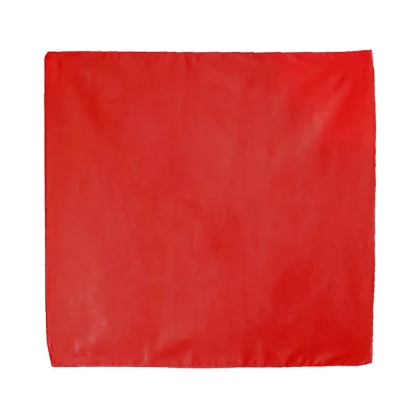 Solid Colored Bandana w/ Screen Print - Solid Colored Bandana w/ Screen Print - Image 13 of 18
