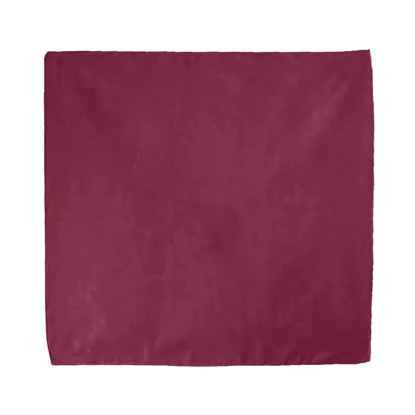 Solid Colored Bandana w/ Screen Print - Solid Colored Bandana w/ Screen Print - Image 17 of 18