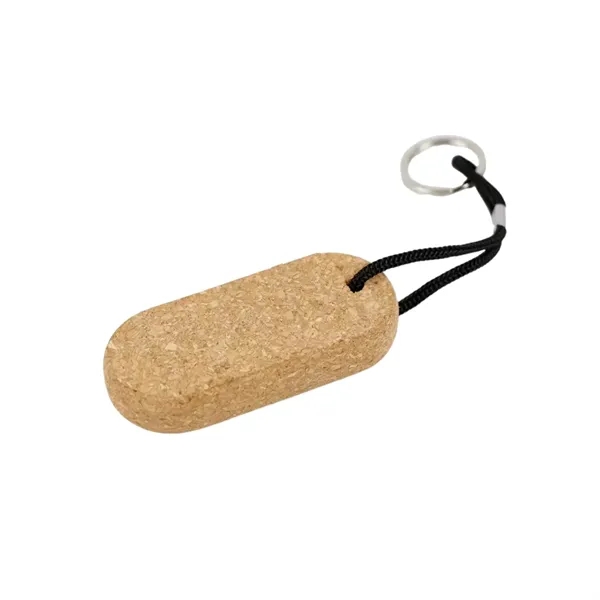 Eco-friendly Floating Cork Keychain - Eco-friendly Floating Cork Keychain - Image 4 of 7