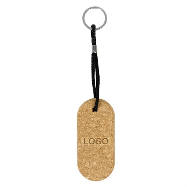 Eco-friendly Floating Cork Keychain - Eco-friendly Floating Cork Keychain - Image 5 of 7