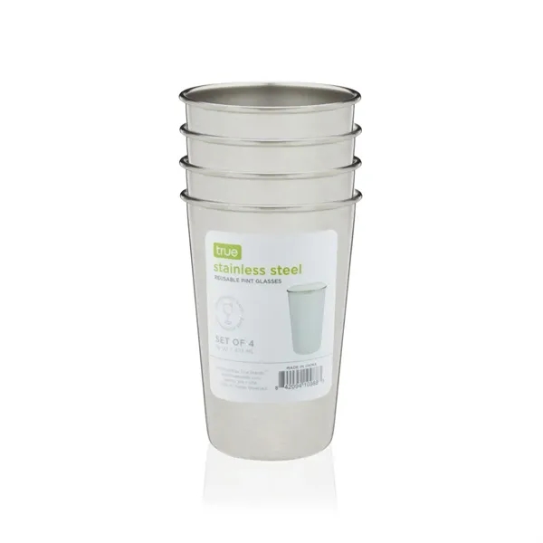 True® Stainless Steel Pint Cup - True® Stainless Steel Pint Cup - Image 3 of 8