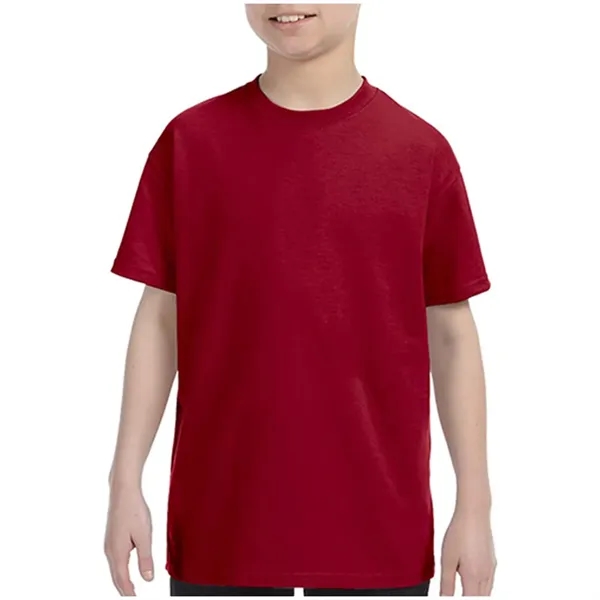 Gildan Youth Heavy Cotton T-Shirt - Gildan Youth Heavy Cotton T-Shirt - Image 4 of 39