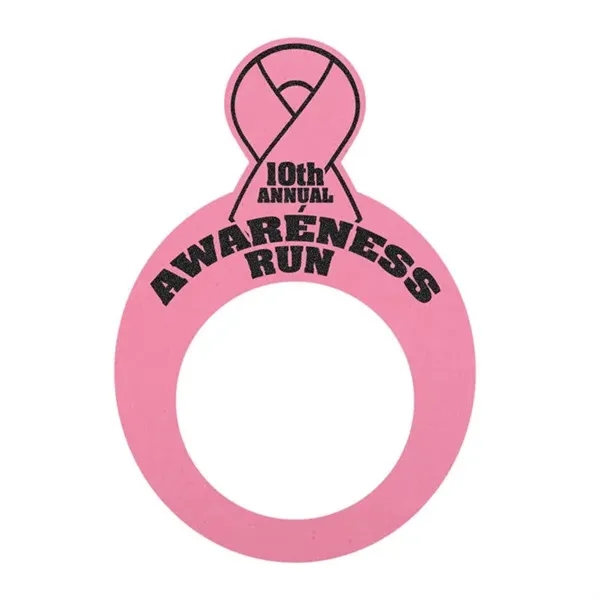 12" Foam Awareness Ribbon Visor - 12" Foam Awareness Ribbon Visor - Image 0 of 0