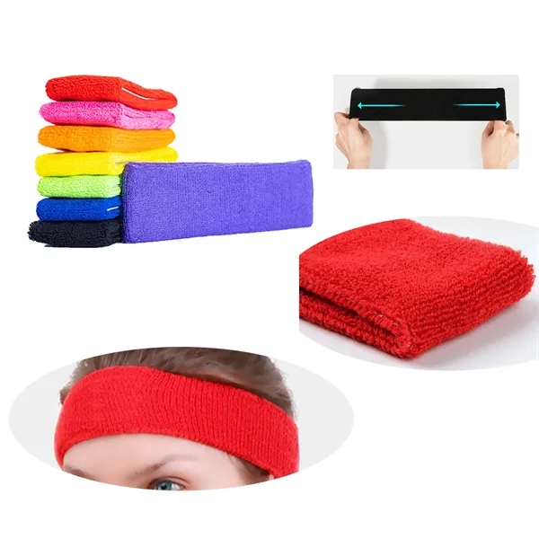 Sports Basketball Sweatbands And Headbands Moisture Wicking - Sports Basketball Sweatbands And Headbands Moisture Wicking - Image 2 of 10