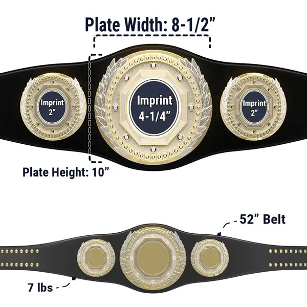 Express Vibraprint® Presidential Champion Award Belt - Express Vibraprint® Presidential Champion Award Belt - Image 23 of 23