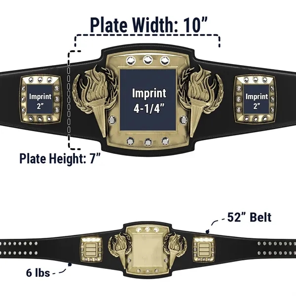 Express Vibraprint® Victory Champion Award Belt - Express Vibraprint® Victory Champion Award Belt - Image 30 of 30