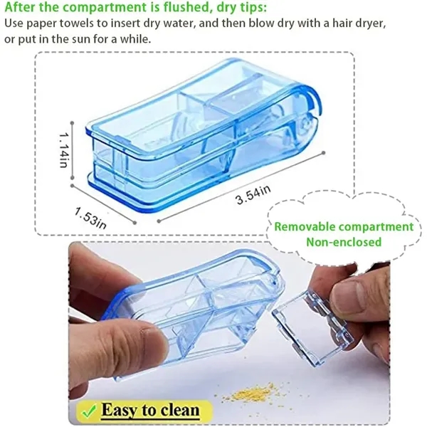 Professional Pill Splitter and Storage Box - Professional Pill Splitter and Storage Box - Image 1 of 4