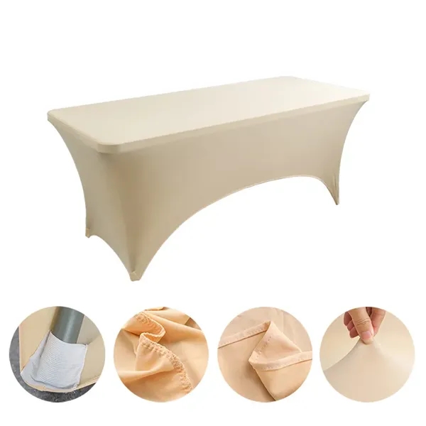 8' Stretch Lycra Table Cover - 8' Stretch Lycra Table Cover - Image 5 of 5