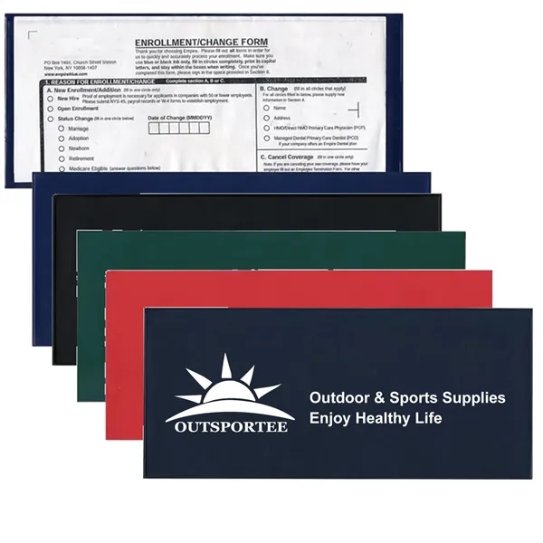Printed Large Insurance Card Holders - Printed Large Insurance Card Holders - Image 0 of 9