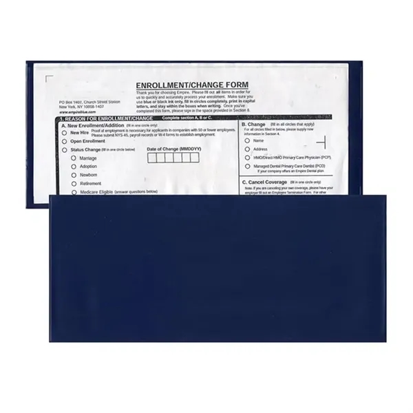 Printed Large Insurance Card Holders - Printed Large Insurance Card Holders - Image 4 of 9