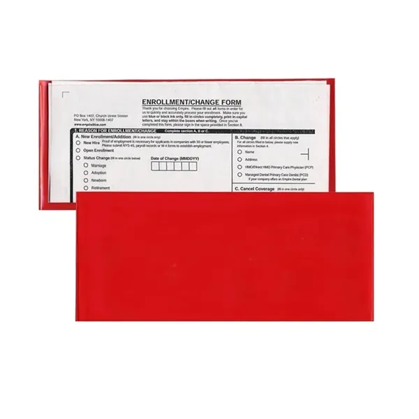Printed Large Insurance Card Holders - Printed Large Insurance Card Holders - Image 5 of 9
