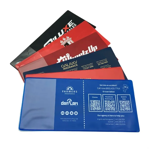 Printed Large Insurance Card Holders - Printed Large Insurance Card Holders - Image 9 of 9