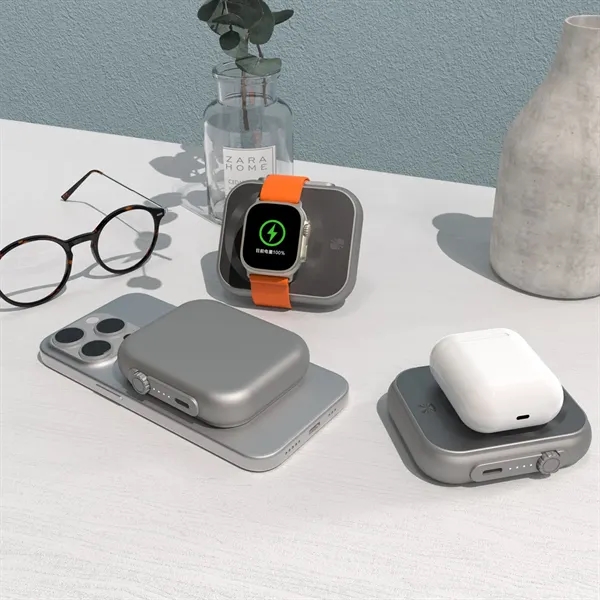 MOQ 50 10000mAh 3 in 1 Square Ultralight Ultrathin Wireless - MOQ 50 10000mAh 3 in 1 Square Ultralight Ultrathin Wireless - Image 7 of 7