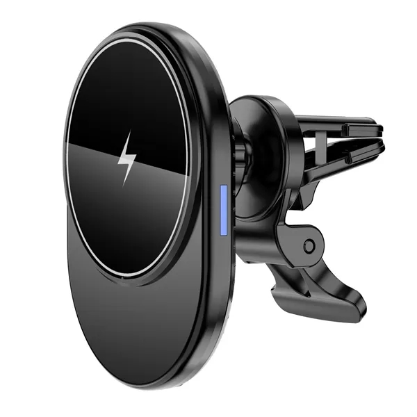 MOQ 50 Wireless Car Mount Fast Charger W/ Strong Magnet - MOQ 50 Wireless Car Mount Fast Charger W/ Strong Magnet - Image 3 of 4