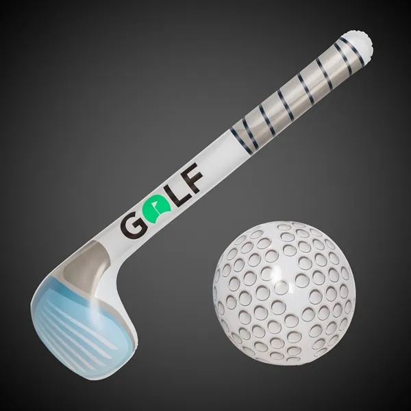 Light Up Golf Club and Ball Inflatable Set - Light Up Golf Club and Ball Inflatable Set - Image 5 of 6