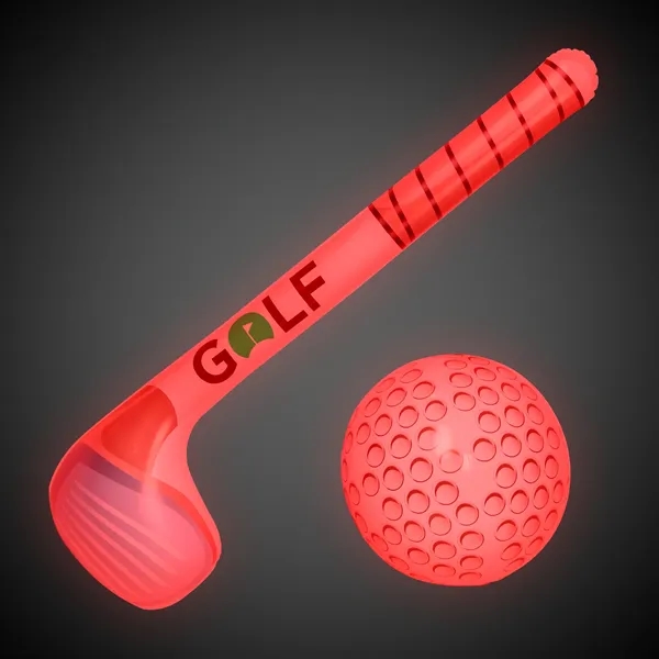 Light Up Golf Club and Ball Inflatable Set - Light Up Golf Club and Ball Inflatable Set - Image 6 of 6