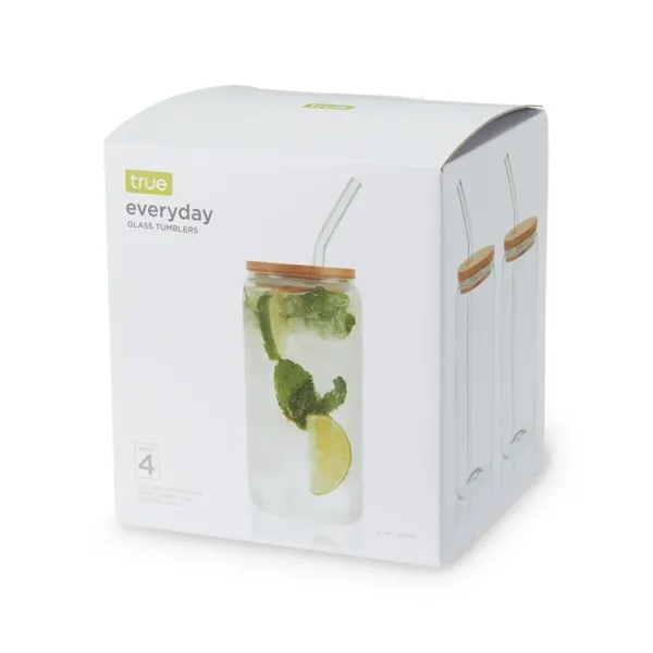 True® Everyday Glass Tumbler - True® Everyday Glass Tumbler - Image 4 of 11