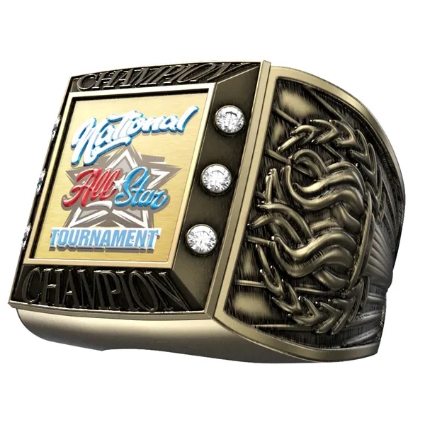 Express Antique Torch Championship Ring - Express Antique Torch Championship Ring - Image 0 of 22