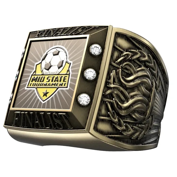 Express Antique Torch Championship Ring - Express Antique Torch Championship Ring - Image 1 of 22