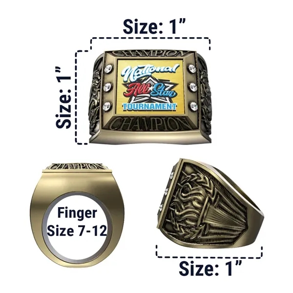 Express Antique Torch Championship Ring - Express Antique Torch Championship Ring - Image 22 of 22