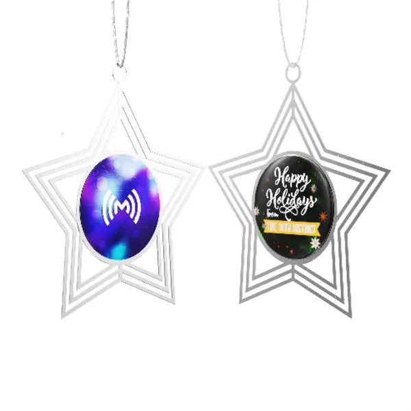 Express Vibraprint® 3D Star Holiday Ornament - Express Vibraprint® 3D Star Holiday Ornament - Image 5 of 5