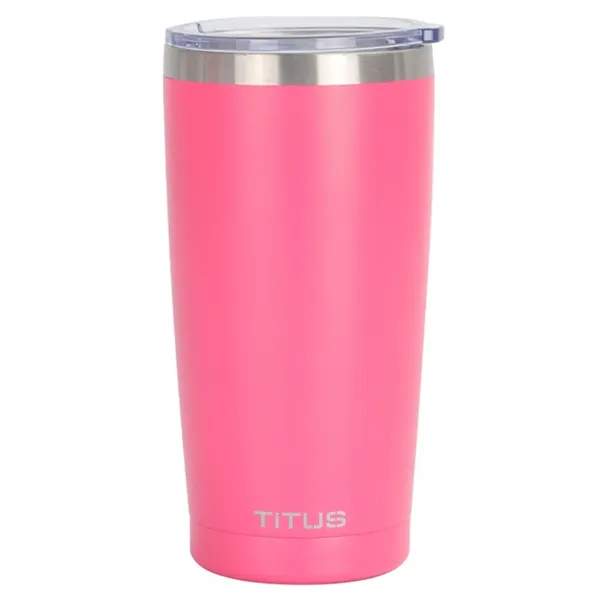 Premium 20 oz TiTUS® Double Wall Stainless Insulated Tumbler - Premium 20 oz TiTUS® Double Wall Stainless Insulated Tumbler - Image 5 of 13