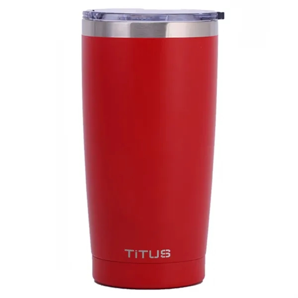 Premium 20 oz TiTUS® Double Wall Stainless Insulated Tumbler - Premium 20 oz TiTUS® Double Wall Stainless Insulated Tumbler - Image 6 of 13