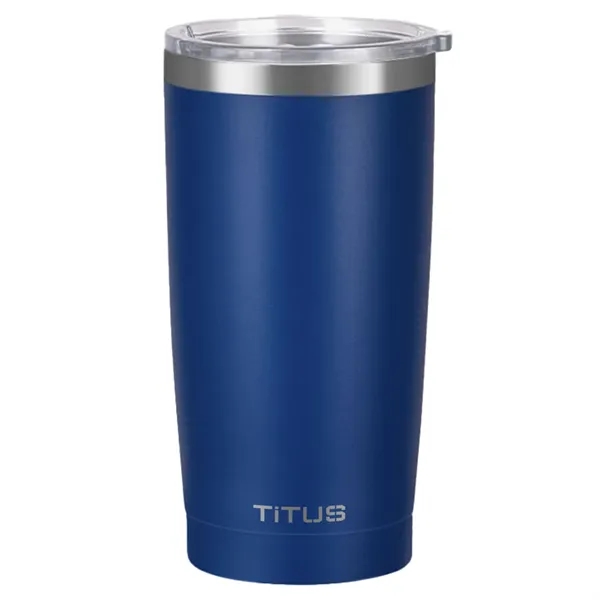 Premium 20 oz TiTUS® Double Wall Stainless Insulated Tumbler - Premium 20 oz TiTUS® Double Wall Stainless Insulated Tumbler - Image 7 of 13